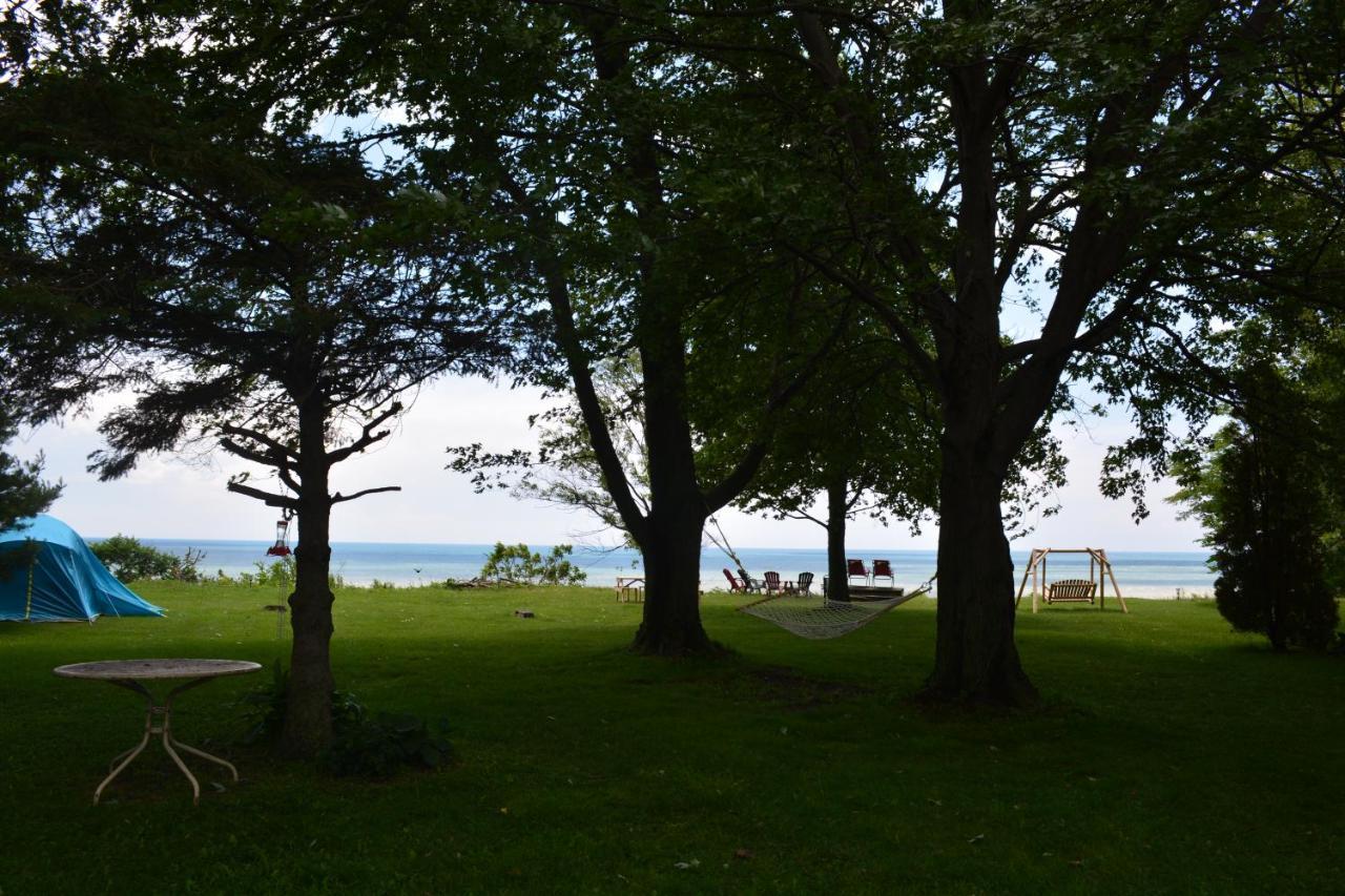 Birds Point Cottage On A Cliff Facing Lake Erie. Wheatley Экстерьер фото